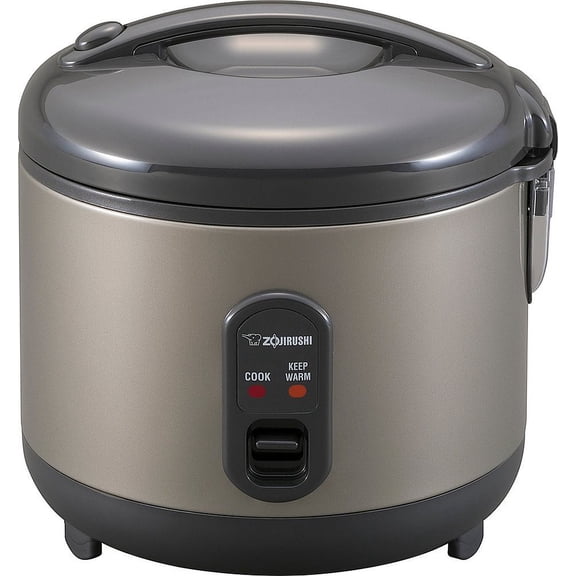 5.5 Cup (Uncooked) Automatic Rice Cooker & Warmer - Metallic Gray