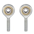 thumbnail image 1 of Uxcell Spherical Rod End Self-lubricated Bearing Left Hand Male Thread Connector 5mm, 1 of 6