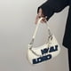 thumbnail image 1 of Bolso de hombro de PU, bolso de hombro para mujer, bolso de mano azul pequeño para mujer, bolso de hombro de PU para mujer, máxima comodidad, 1 of 9