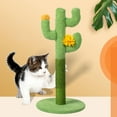 thumbnail image 4 of Poste de rascado de gato Colco Juguete interactivo de cactus Poste rascador para gatos, 4 of 8