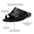 thumbnail image 4 of Mateo - Leather Open Toe Slide Sandal - Mens Sandals, 4 of 6