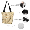 thumbnail image 4 of Balery Taco Tortillas Bolsa de Hombro con Diseño, Bolsa Grande y Duradera, Bolsa Versátil para Compras, 4 of 6