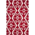 thumbnail image 5 of SAFAVIEH Wyndham Dzvonko Southwestern Wool Runner Rug, Red/Ivory, 2'3" x 9', 5 of 10