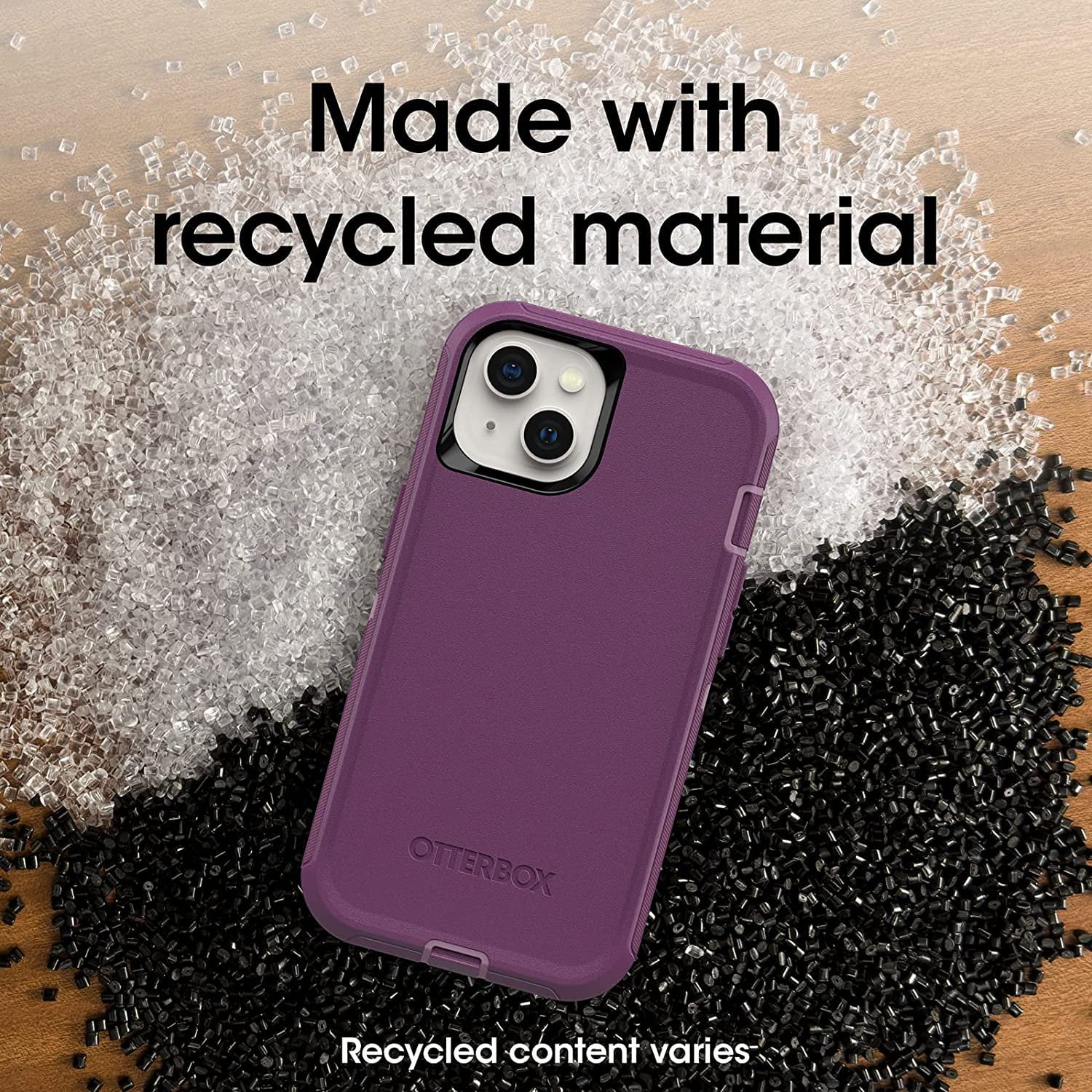 Otter Box 77-85451 Screenless Kickstand Holster Cell Phone Case for Apple iPhone 13, Purple
