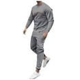 thumbnail image 3 of toraway Ensemble de Mode pour Hommes 2 Pcs Tenues de Sport à Manches Longues Décontractées TTTG, 3 of 4