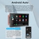 thumbnail image 4 of Kenally Camión de 7 pulgadas compatible con Bluetooth 5,1 Dual Din MP5 reproductor de pantalla grande reproductores de música receptor de Radio Combinaciones de reproductor de DVD/TV para coche Kenally VI018045-00B, 4 of 6