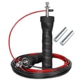 thumbnail image 1 of Juego de cuerda para saltar, rodamiento de bolas con mango antideslizante, accesorios para Fitness, salto rápid adultos , con pesas Baoblaze saltar la cuerda fitness, 1 of 8