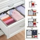 thumbnail image 3 of Criusia Organizador de cajones para ropa interior, 6 juegos de organizador plegable para cajones de ropa interior y divisores de armario, caja de almacenamiento para ropa, calcetines, ropa interior (6, 3 of 5