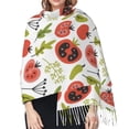 thumbnail image 5 of Shawl Wraps for Women - Cute Tomato Green Pepper Oversized Fall Winter Fashion Blanket Scarf for Women, 5 of 6
