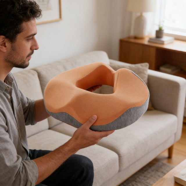 Decoration Coccyx Orthopedic Seat With Memory Foam For And Home Tailbone Support