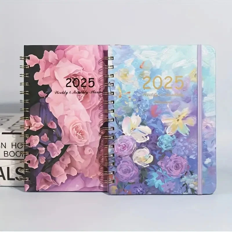 2025 Daily Planner With Monthly & Weekly Goals - Time Management Organizer, 365-