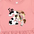 thumbnail image 4 of Inktastic I'm Two-cowgirl Riding Horse Birthday Girls Toddler Dress, 4 of 5