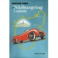 thumbnail image 2 of Rogan, Mark 13x18 White Modern Wood Framed Museum Art Print Titled - Nurburgring Motorcycle Racing, 2 of 4