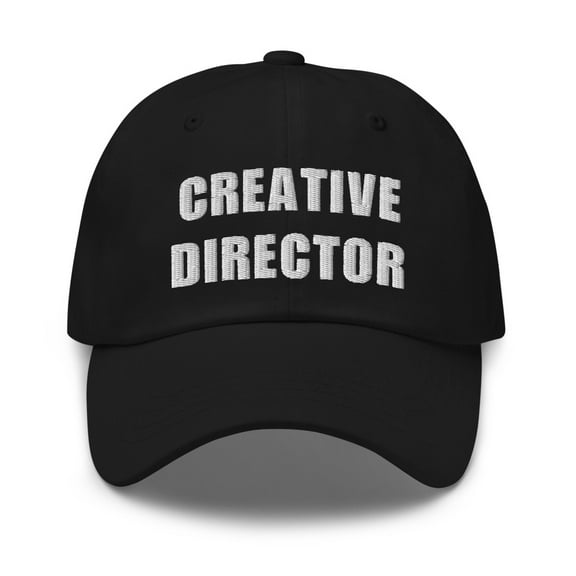 Creative Director Dad Hat (Black)
