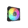 thumbnail image 4 of ASUS TUF Gaming TR120 ARGB Fan - Black - Triple Pack Higher Cooling Performance Extra-thick 28mm Fan Frame, Exclusive Double-Layered LED Matrix Design with 16 Addressable RGB LEDs, Aura Sync, 4 of 9