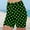 Green, variant on WEIee Womens Biker Shorts Athletic Shorts Women Stretchy High Waisted Printed Tights Butt Lifting Fashion Summer Joggers Shorts Lady Party Slim Fit Leggings Blue L
