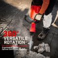 thumbnail image 4 of 2200W Demolition Electric Jack Hammer Power Drill Concrete Breaker Bar Point & Chisel Bits Chisel Set ,Wide Applications, 4 of 6