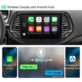 thumbnail image 5 of For Jeep Compass 2017-2020 Wireless CarPlay Android 13 Car Radio Stereo GPS Navi Bluetooth WiFi USB DSP SWC 2+32GB, 5 of 10