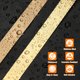 thumbnail image 4 of Acabado de Pared de Metal Uxcell 26.2ft x 0.98" Autoadhesivo de Acero Inoxidable, Negro, 4 of 6