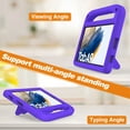 thumbnail image 2 of Dteck for Samsung Galaxy Tab A9 Case 2023 SM-X110/X115 Kids Case,Shockproof EVA Case Kids Friendly Handle Kickstand Lightweight Cover for Galaxy Tab A9 8.7 Inch,Purple, 2 of 5