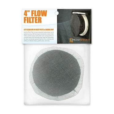 GrowBright Double Layer 4 Inch Duct Filter
