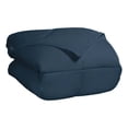 thumbnail image 2 of Superior Classic Reversible Comforter, Full/Queen, Blue, 2 of 10