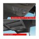 thumbnail image 5 of Para 2023+ Adhesivo decorativo para la cubierta de la luz de lectura interior del coche con patrón de fibra de carbono, 5 of 5