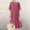 Pink, variant on Womens Spring Dresses Sevevn Women 2025 Summer Crewneck Ruffle Sleeve Midi Dress Casual Polka Dot Boho Long Dress Beach Sundress Modest Dresses For Women