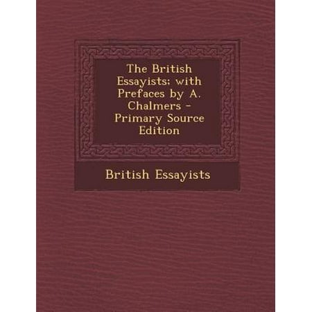 British essayists alexander chalmers
