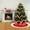B, variant on NWOKYZGH 30 Inch Christmas Tree Skirt Soft Plush Tree Mat Thick Red Velvet and White Plush Tree Skirts Christmas Decorations Fluffy Tree Skirts Xmas Holiday Party Indoor Decorations