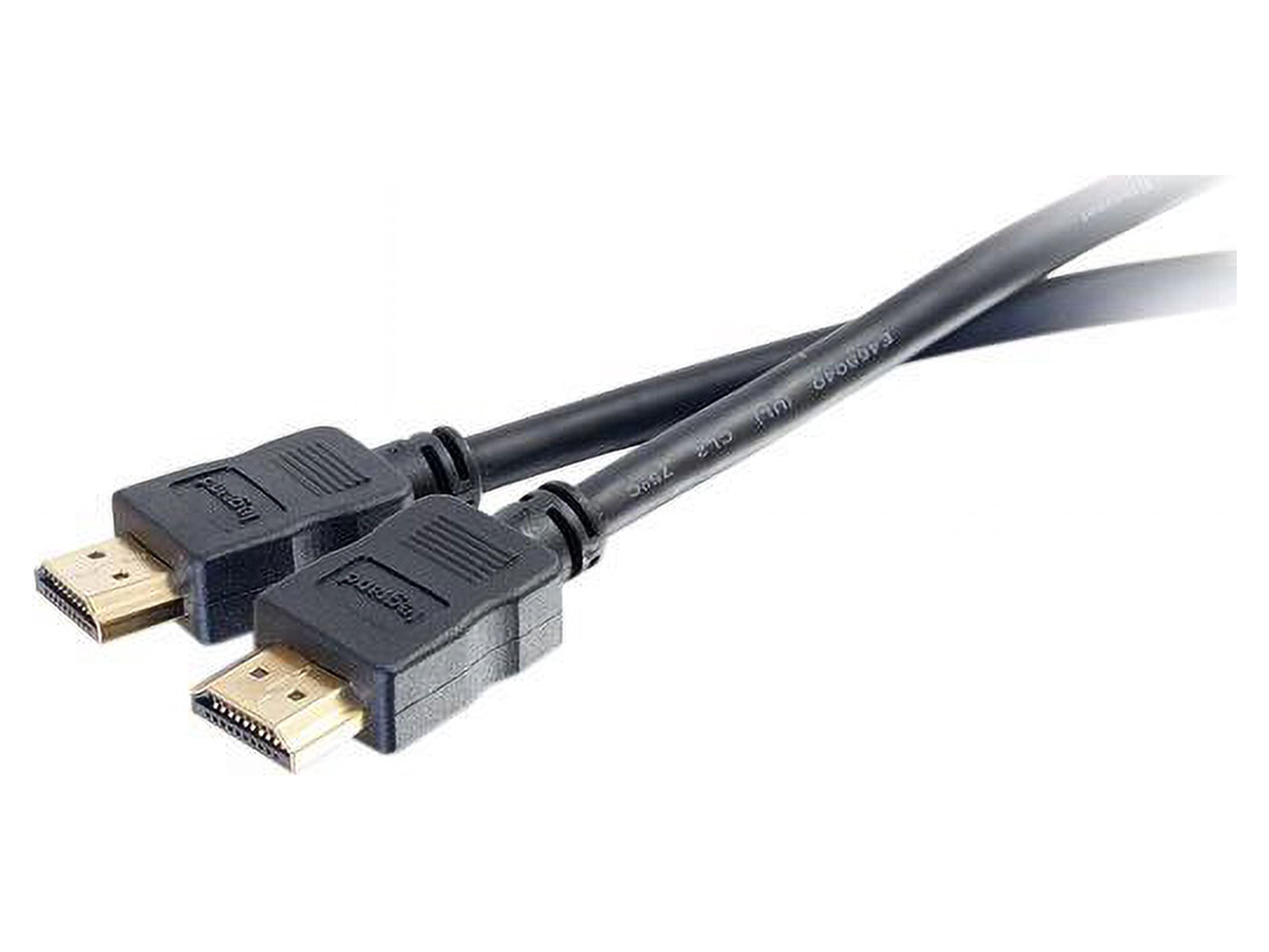C2G 50185 Premium 4K High Speed HDMI Cable with Ethernet, 4K 60Hz, Black (12 Feet, 3.65 Meters)