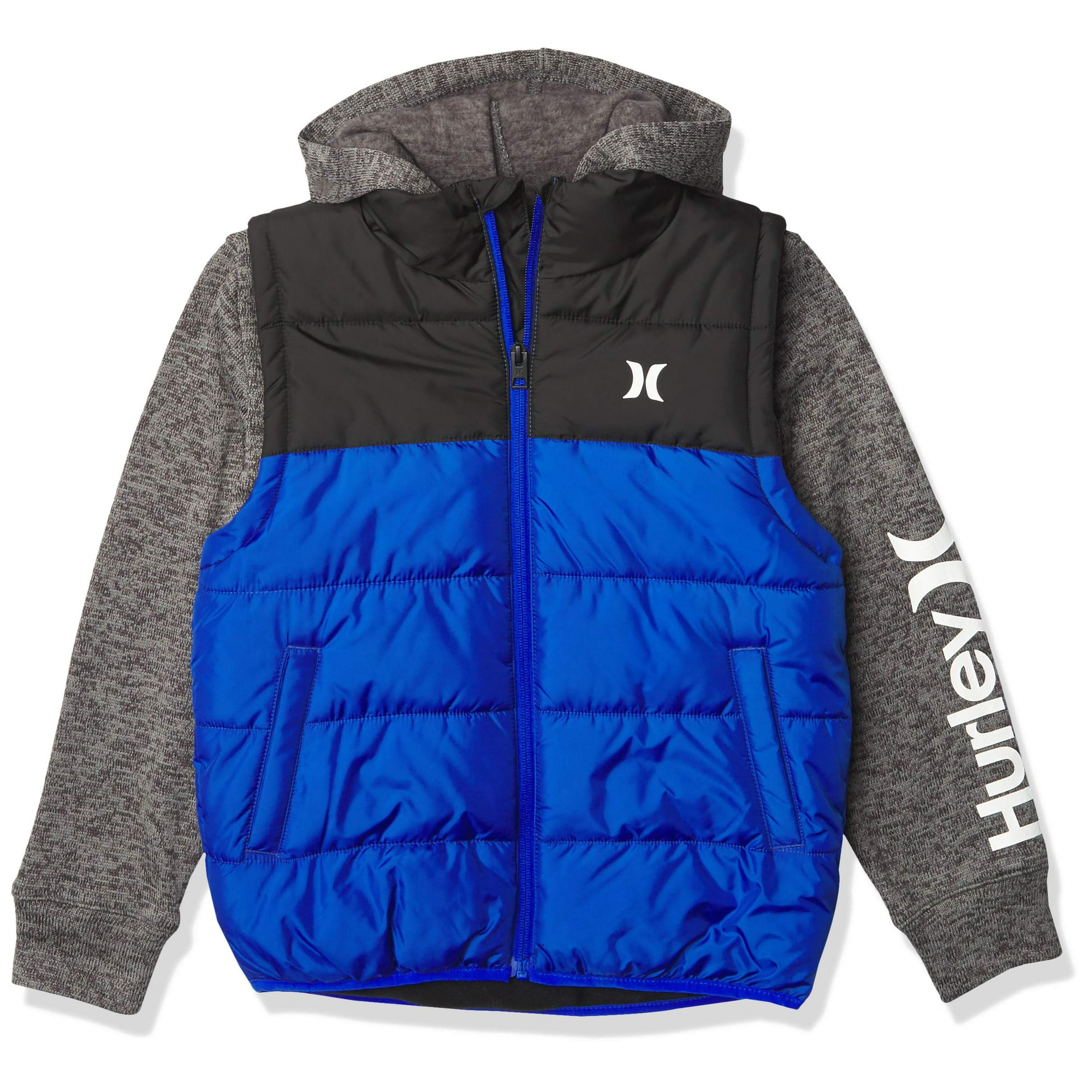 Hurley Boys 2fer Puffer Jacket Hyper Royal S