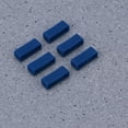 thumbnail image 5 of HEATSHAKING Watch Band Strap Retainers 6Pcs Dark Blue Silicone for Daily Use 0.9x0.2x0.2in, 5 of 8