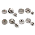 thumbnail image 4 of Toilet Indicator Lock Round Rod Latch Stainless Steel Bathroom Partition Indicator Bolt Door Buckle Home Improvement Hardware, 4 of 8