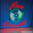 thumbnail image 3 of Glowneon Retro Record Player Neon Sign, Retro Record Led Light, Music Room Wall Art, Record Player, 3 of 5