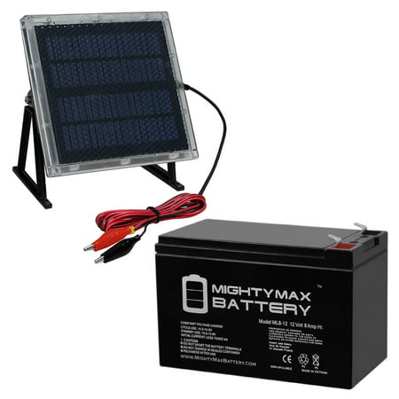 12V 8AH Replaces Geek Squad Best Buy GS-685U + 12V Solar (Best Solar Panels For Home Use)