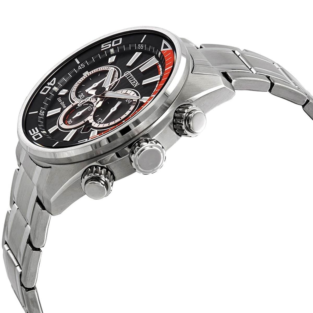 Citizen CA4330 57E Men s Chandler Black Dial Eco Drive Watch Walmart