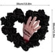 thumbnail image 5 of Halloween Decor Bloody Hand Garland Heart Faux Black Rose Creepy Horror Garland Bloody Horror For Wall Hanging Decoration, 5 of 5