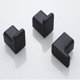 thumbnail image 5 of unique 3 Pcs Black Bathroom Hook Bathroom Accessories Zinc Towel Hook, 5 of 5