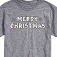 thumbnail image 3 of Disney Winnie The Pooh - Merry Christmas Characters - Men's Short Sleeve Graphic T-Shirt, 3 of 5