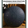 Naxoaeo Clearance Mini Steel Tongue Drum Buddha Stones Sound Healing