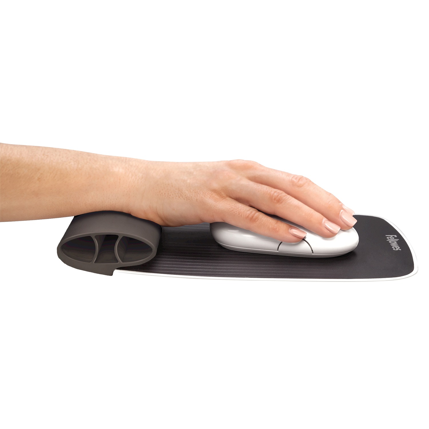 I-Spire Wrist Rocker Mouse Pad with Wrist Rest 7.81" x 10", Gray - image 5 of 5