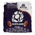 thumbnail image 3 of Scotland Rugby Union Juego de Cama Thistle Flower Purple Original Lt20, 3 of 4