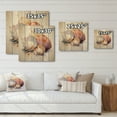 thumbnail image 4 of Designart "Watercolor White Seashells composition I" Animals Print on Natural Pine Wood, 4 of 5