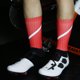 thumbnail image 3 of Calcetines de ciclismo unisex Calcetines transpirables de silicona antideslizantes con rayas reflectantes, 3 of 8