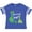 Football Blue and White, variant on Granny Boy Grandson Dinosaur Boys Toddler T-Shirt
