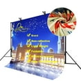 thumbnail image 4 of ABPHOTO Polyester 7x5ft City Views Backdrop Abu Dhabi City View Photography Background and Studio Photography Backdrop Props, 4 of 5