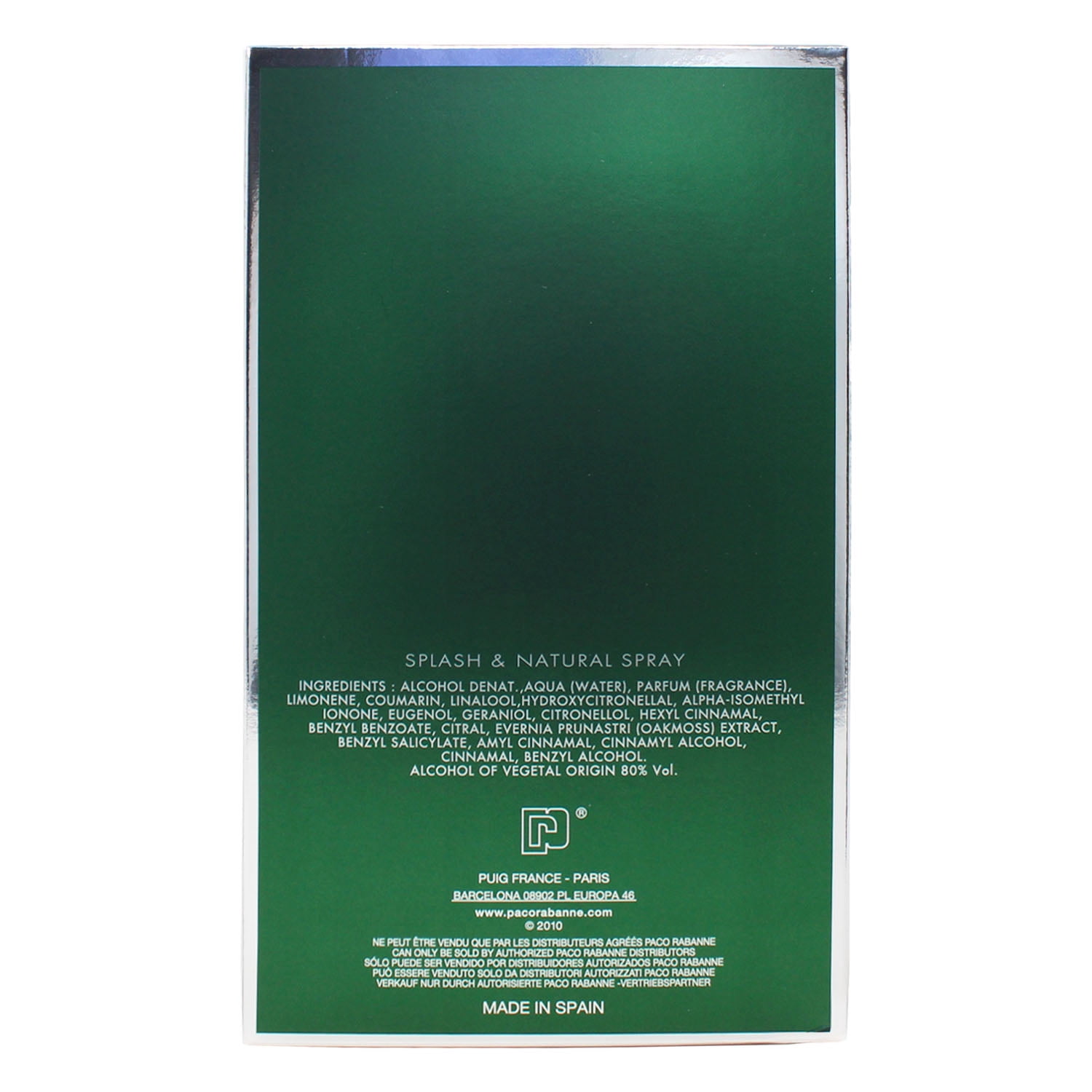 Paco Rabanne Cologne By Paco Rabanne Eau De Toilette Splash & Spray 6.8 oz
