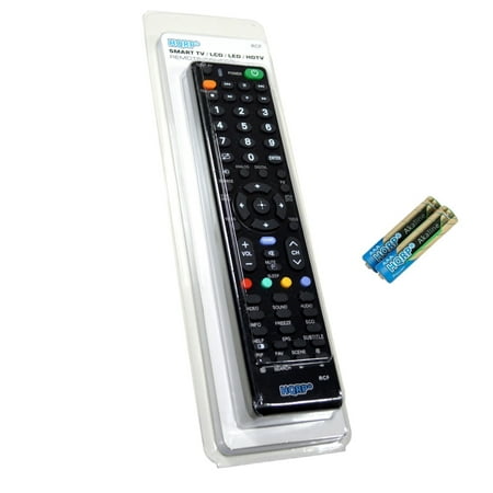 HQRP Remote Control for Sony KLV-S32A10, KLV-S40A10, LDM-3000, LDM-3210, XBR-65X850A, XBR-65X900A, XBR-84X900 LCD LED HD TV Smart 1080p 3D Ultra 4K Bravia + HQRP