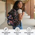 thumbnail image 6 of KUIFORTI American Flag Baseball School Bag for Kids for Teens Elementary Middle School Boys Backpack Polyester Waterproof Bookbag with Multiple Storage Pockets, 6 of 7